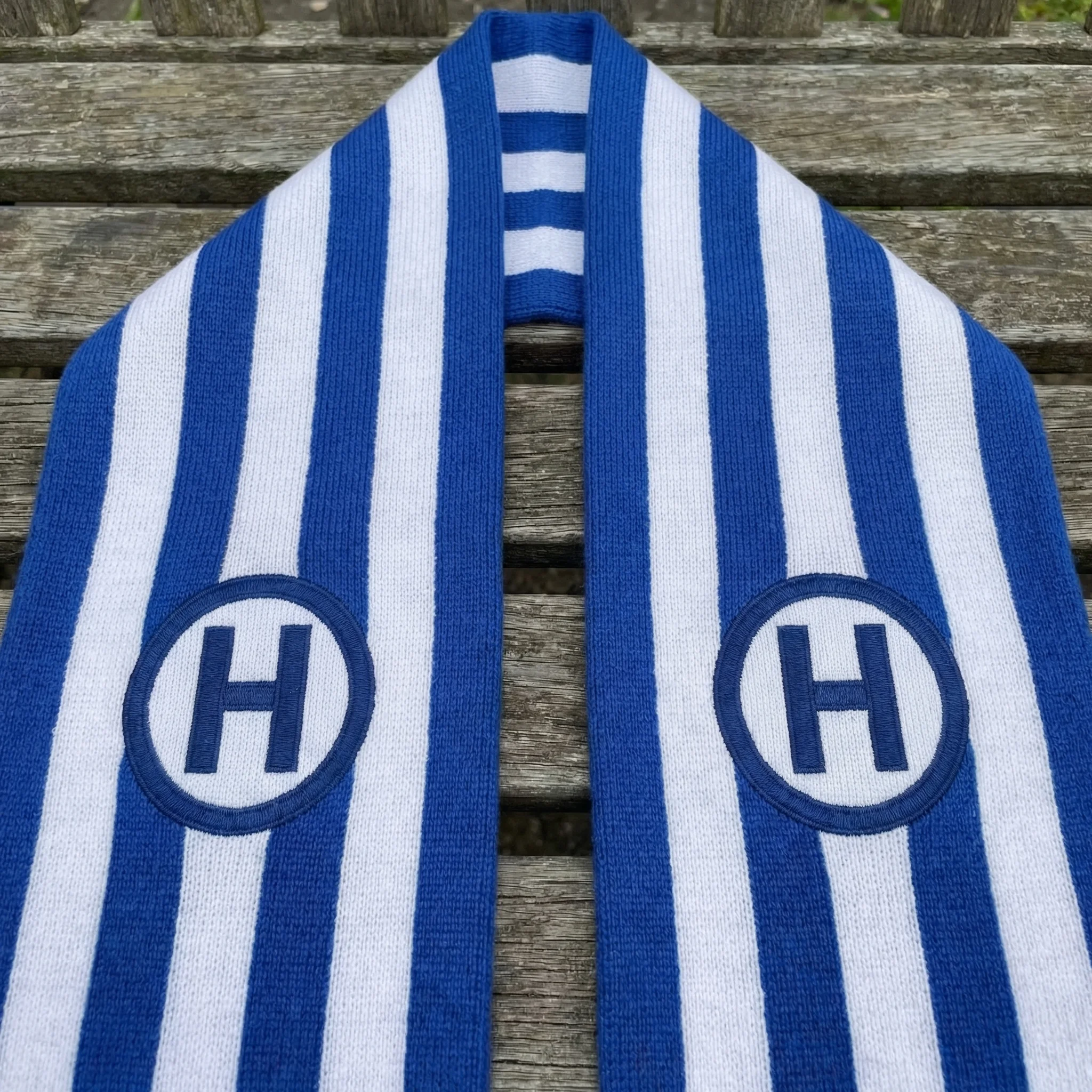 Schal besticken – Beispiel 3